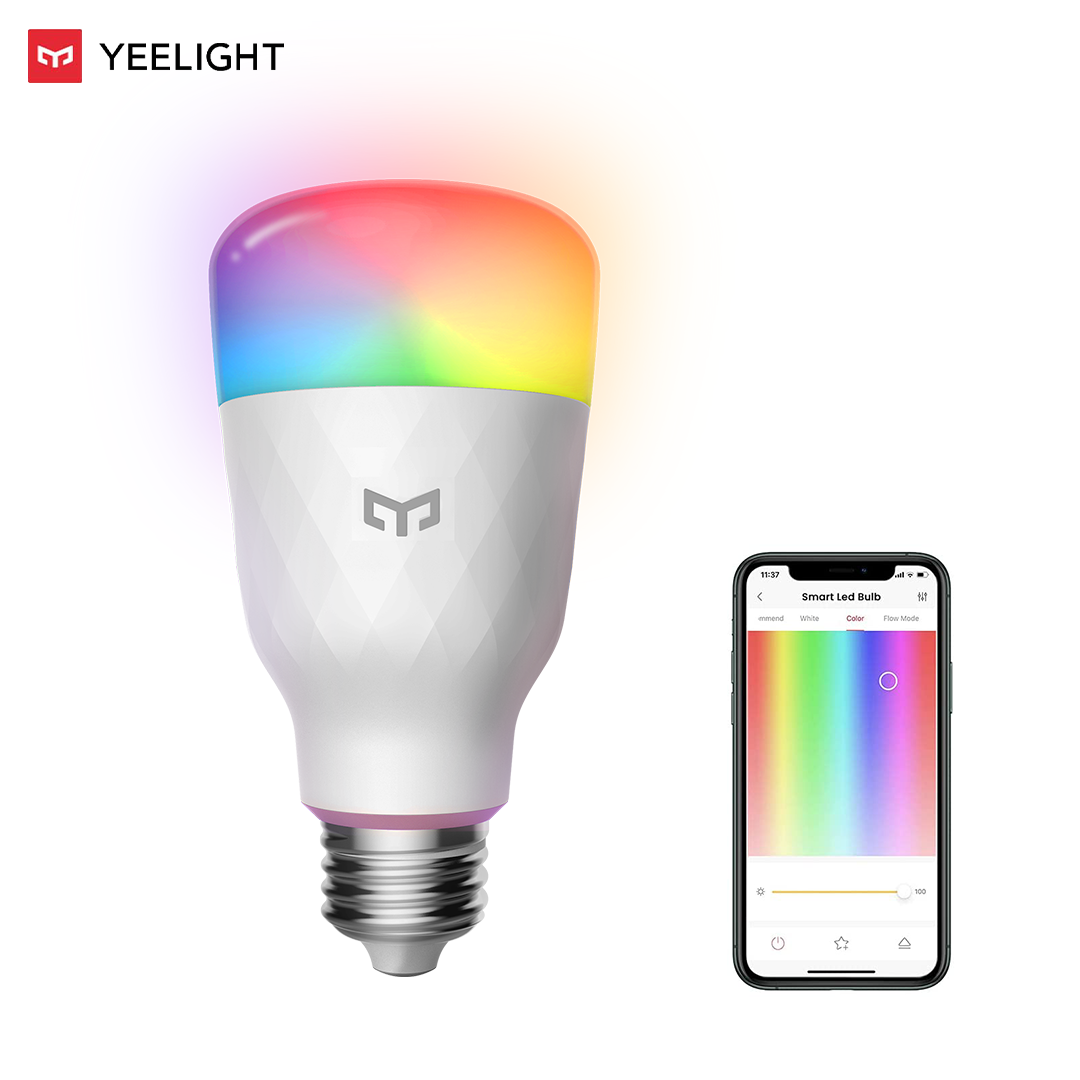 Yeelight Light Smart Bulb - Yeelight-bombilla LED inteligente W3, iluminación de