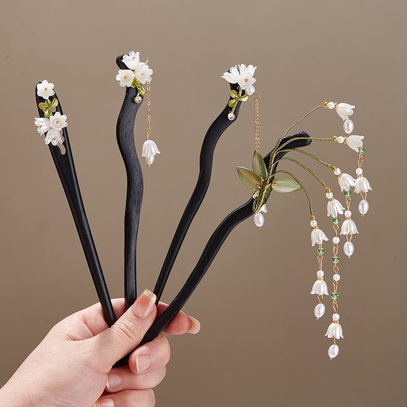 Hanbok Hair Pin - Lily Of The Valley1 Horquilla para