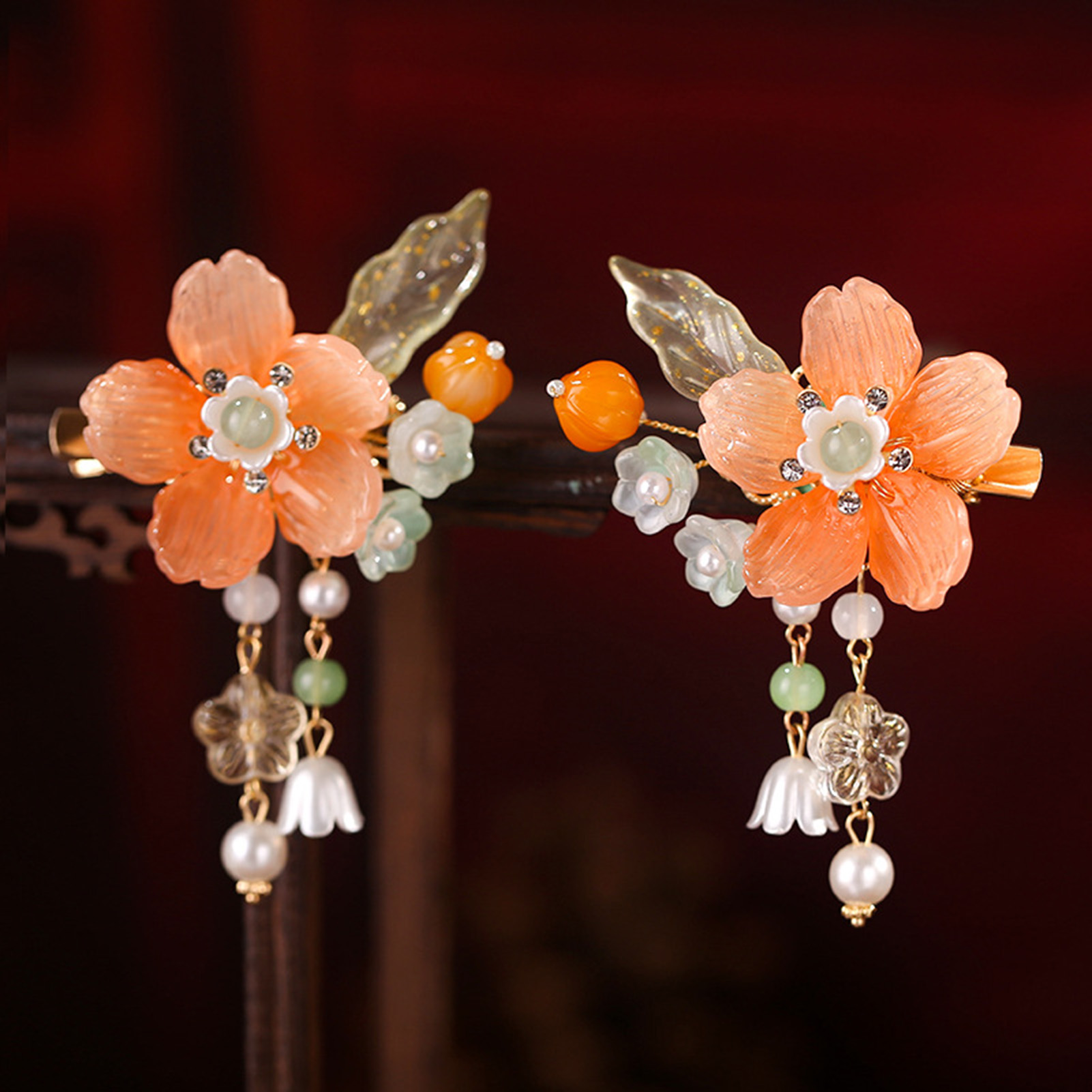 Hanbok Hair Pin - 2 uds. de pinzas para el