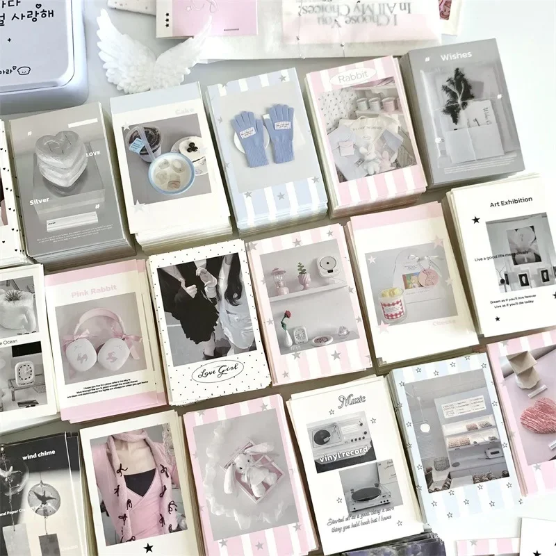 30 Tarjetas Coleccionables Cor - Korean Lifestyle Aesthetic reseña y precio